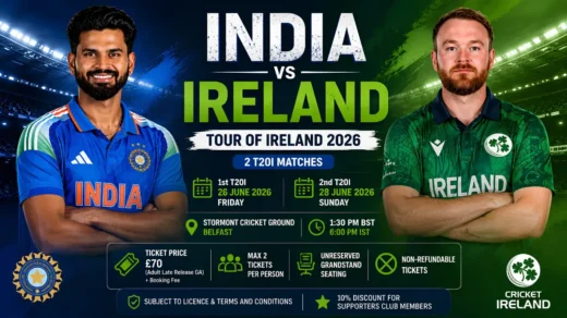 India vs Ireland 2026 tickets