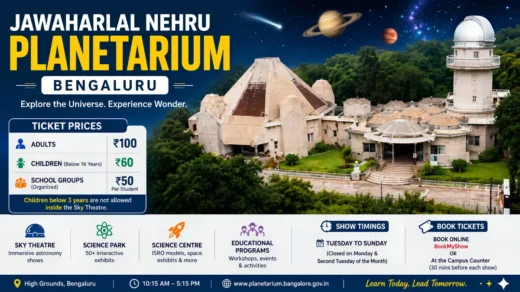 Jawaharlal nehru planetarium tickets