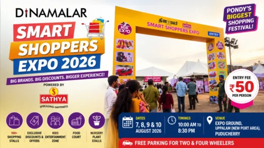 Dinamalar Smart Shoppers Expo 2026 Puducherry