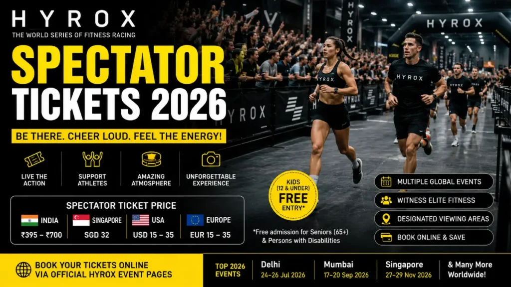 HYROX Spectator Tickets 2026