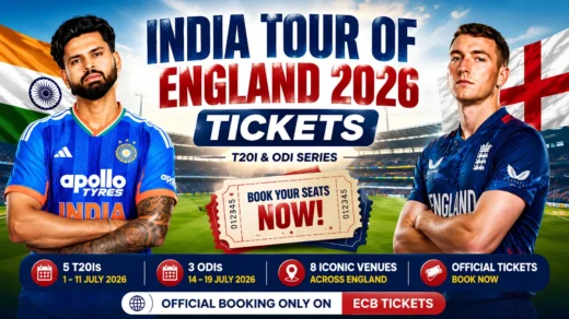India Tour of England 2026 Tickets