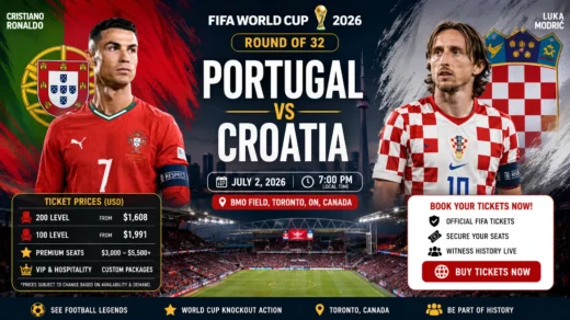 Portugal vs Croatia tickets 2026
