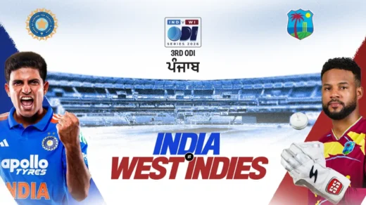 IND vs WI 3rd ODI Tickets
